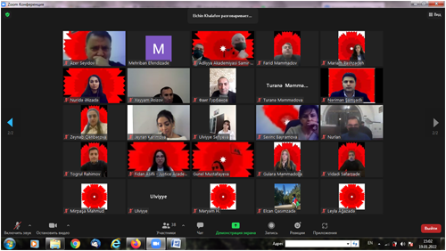 Ədliyyə Akademiyasında 20 Yanvar Faciəsinin 32-ci İldönümü ilə Bağli Videoformatda Tədbir Keçirilib